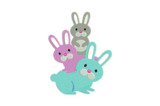 Adorable Bunny Embroidery for Charming Gifts