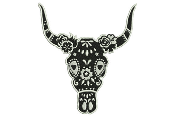 Bull Head: A Charming Addition to Your Embroidery Collection