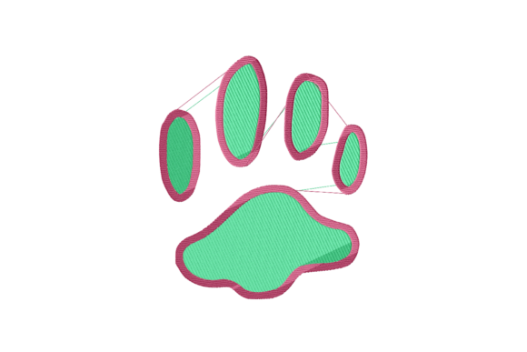 Cute and Adorable Kitten s Paw Design