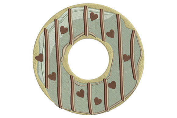 Green Dessert Donut: A Sweet Addition to Your Apparel