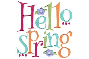 Hello Spring: A Fresh Addition for Your Embroidery Shop