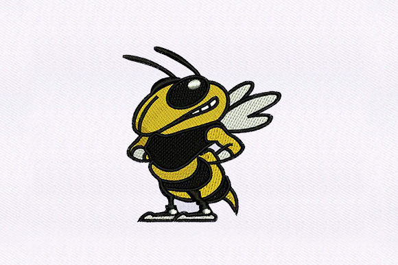 Honey Bee: A Charming Addition to Your Embroidery