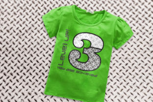 Level Up 3rd Birthday Applique: A Gamer's Delight