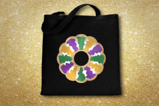Mardi Gras King Cake Applique: A Festive Embroidery Delight