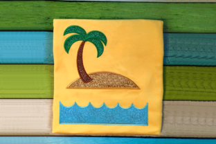Tropical Island Split Applique: A Beachy Holiday Delight